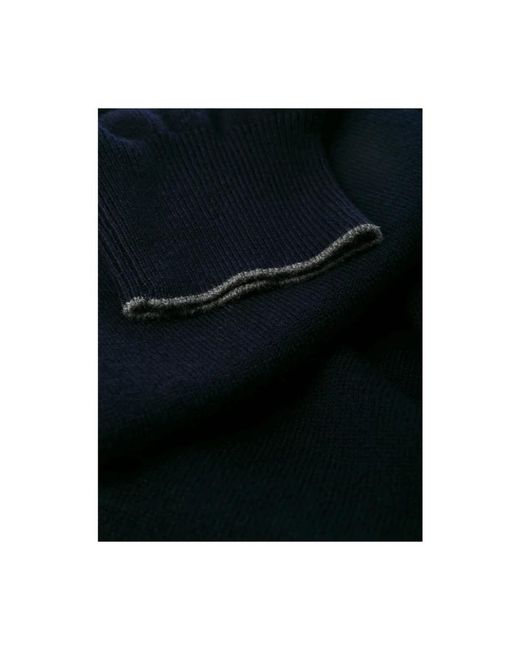 Brunello Cucinelli Blue Cashmere Knitwear for men