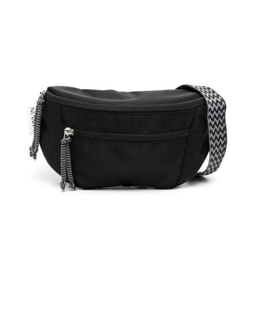 Lanvin Curb Small Bauchtasche in Black für Herren