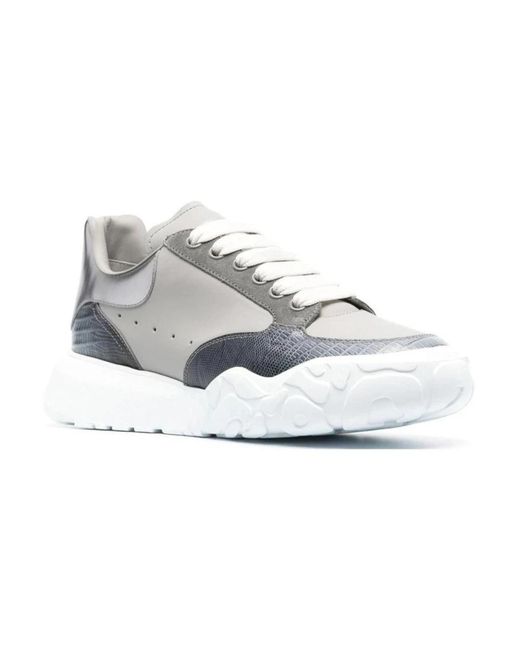 McQueen Gray Sneakers for men