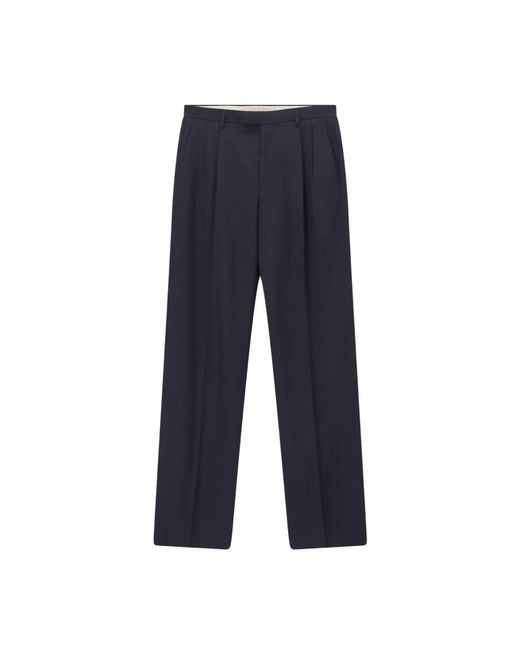 Valentino Blue Suit Trousers for men