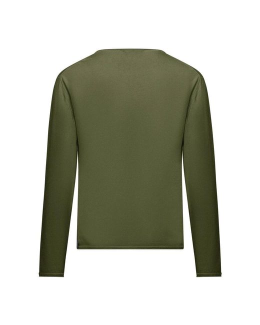 Round-Neck Knitwear Bomboogie de hombre de color Green