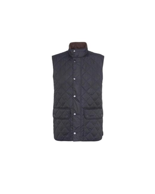 Barbour Jassen ,Blauw ,Polyester Blauwe Gebreide Aw 25 Gilet in het Blue voor heren
