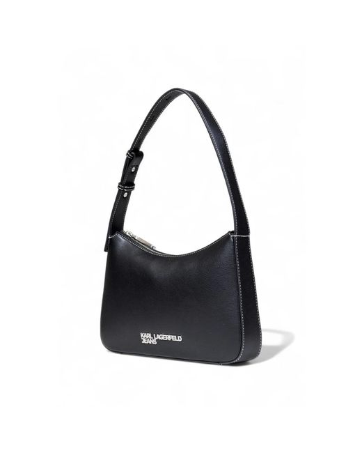 Karl Lagerfeld Black Shoulder Bags