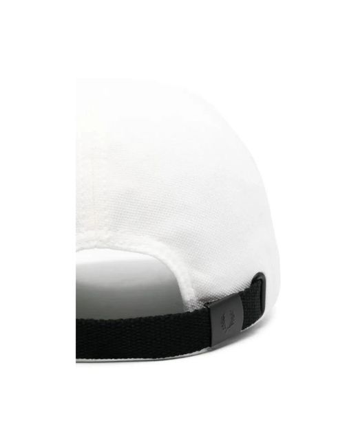 Caps di Fred Perry in White da Uomo
