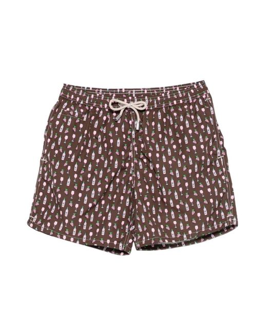 Mc2 Saint Barth Brown Beachwear for men