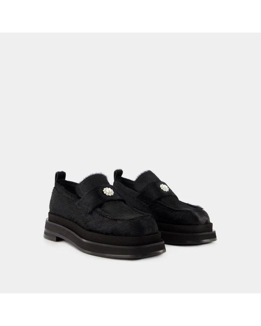 Cuoio flats di Simone Rocha in Black