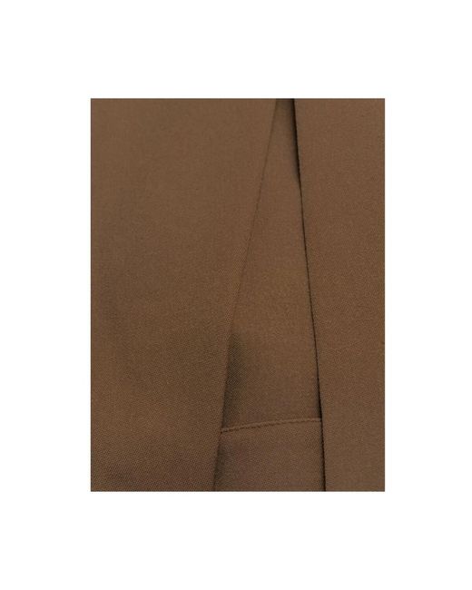 Trousers > slim-fit trousers Balmain en coloris Brown