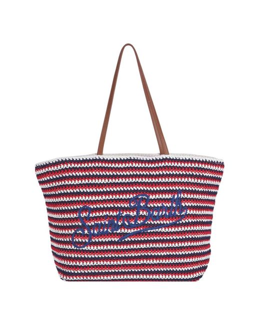 Mc2 Saint Barth Red Tote Bags