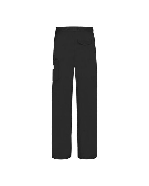 Pantaloni su misura per di flâneur in Black da Uomo