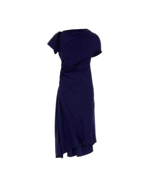 Victoria Beckham Blue Party Dresses