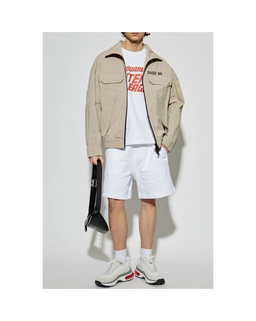 DSquared² Blue Casual Shorts for men