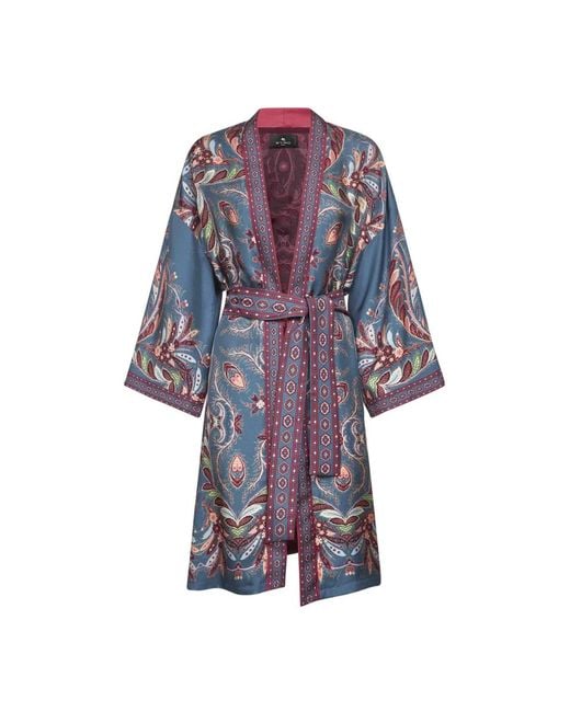 Etro Kimonos in het Blue