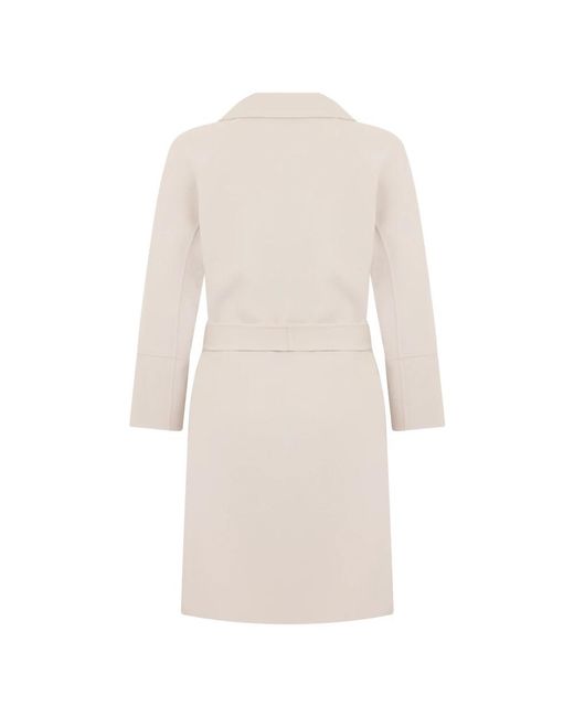 Max Mara Natural Belted Coats