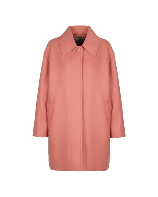 Fendi Pink Single-Breasted Coats