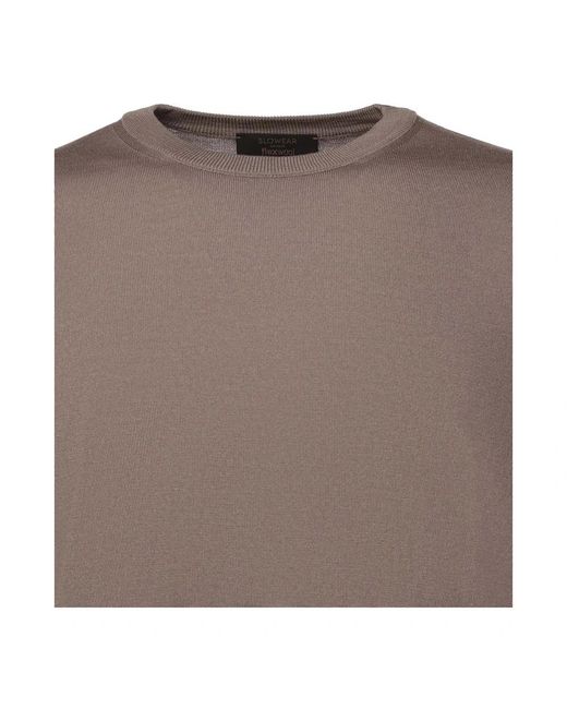 Zanone Hoodies & Sweatvesten ,Sweatshirts in het Brown voor heren