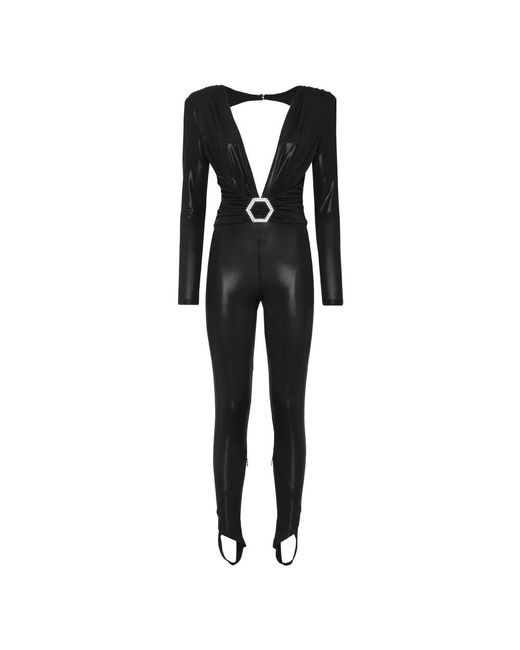 Mono enterizo Philipp Plein de color Black