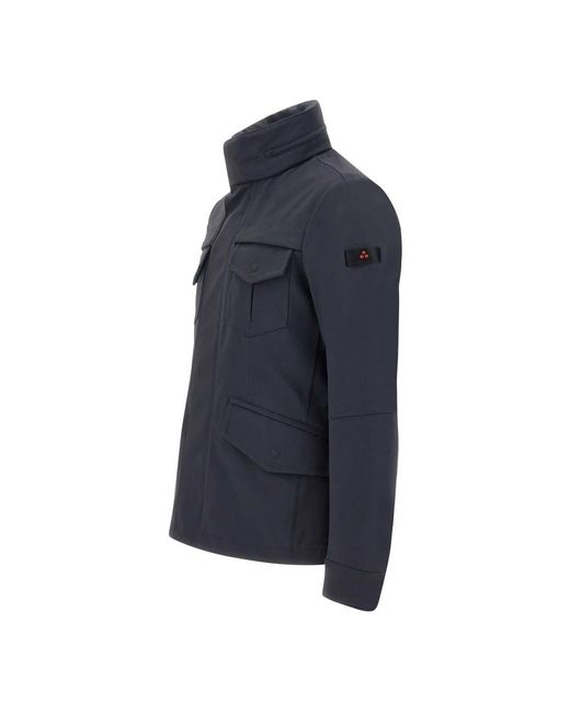Peuterey Stripes Kp Jacket in het Blue voor heren