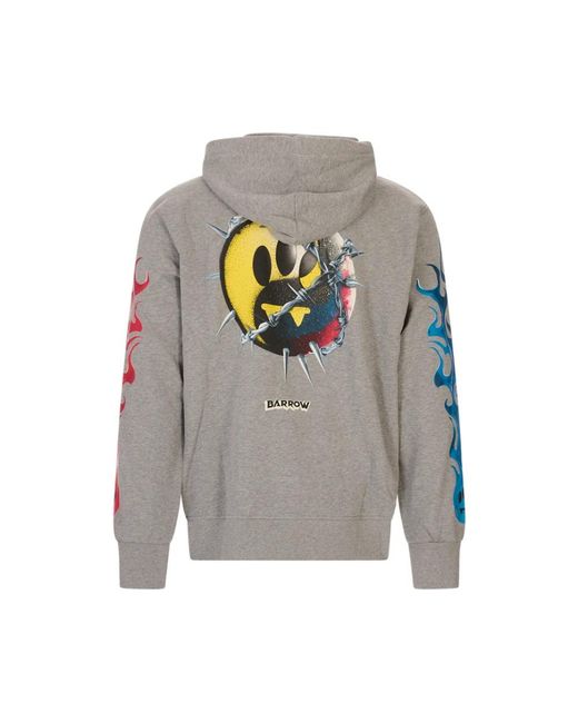 Barrow Gray Hoodies for men