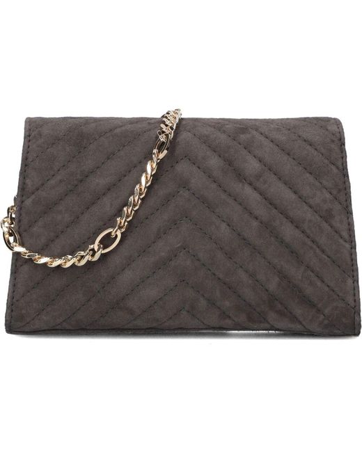 Unisa Black Elegante Graue Schultertasche Zcorin