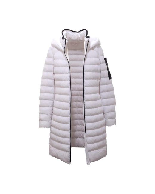 Peuterey Gray Gefütterte Jacke Mit Stretch-Material