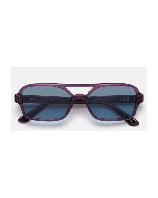 Retrosuperfuture Blue Sunglasses