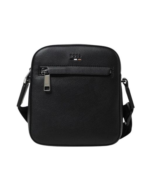 Messenger Bags di HUGO in Black da Uomo