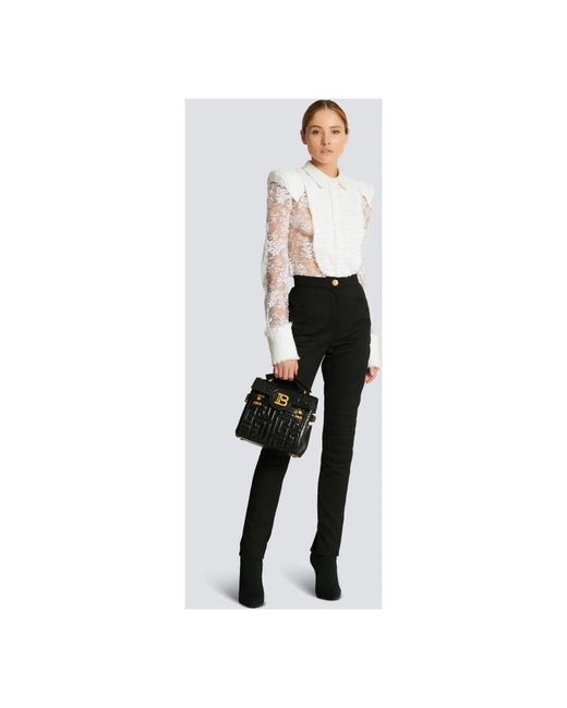 Balmain Pantalons in het Black