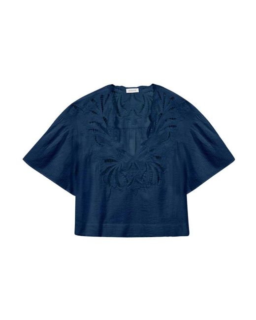 Alchemist Blue Alyssa Top