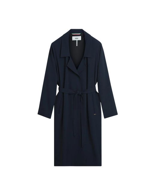 Cinque Jassen ,Blauw ,Soepele Zomerjas Met Relaxte Pasvorm in het Blue