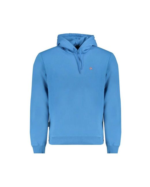 Napapijri Hoodies in het Blue voor heren