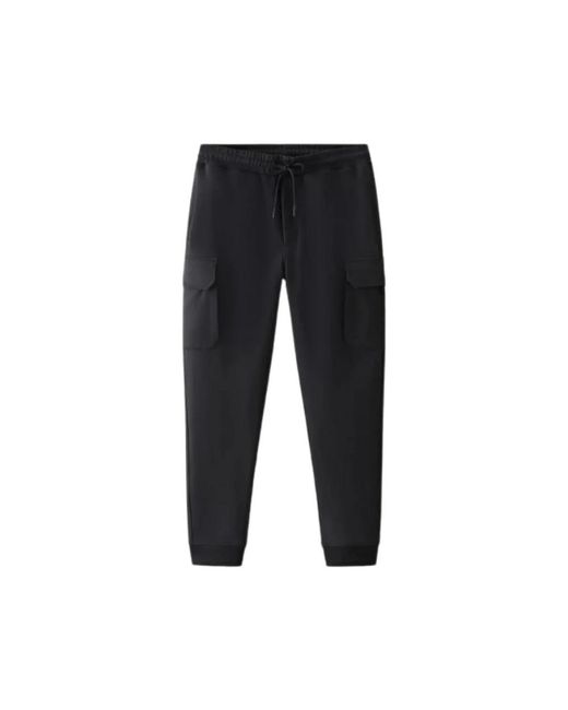 Woolrich Black Sweatpants for men