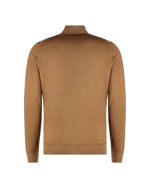 Moorer Brown Turtlenecks for men