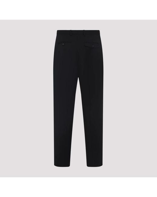 Our Legacy Black Chino 22 Virgin Wool Pants for men