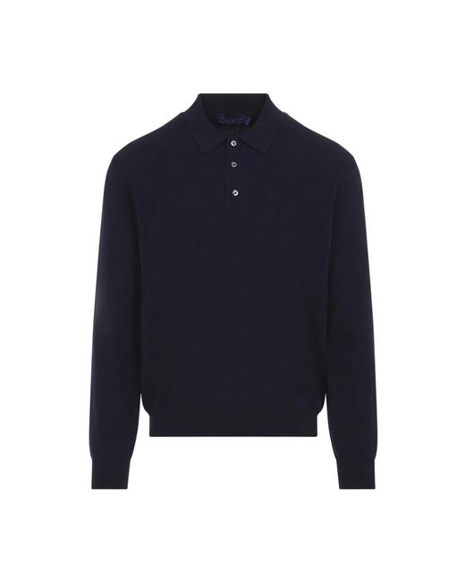 Ralph Lauren Blue Polo Shirts for men