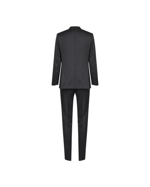 Double Breasted Suits D4.0 de hombre de color Black