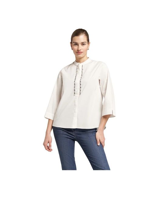 Elena Miro White Blouses