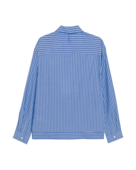 NN07 Blue Casual Shirts for men