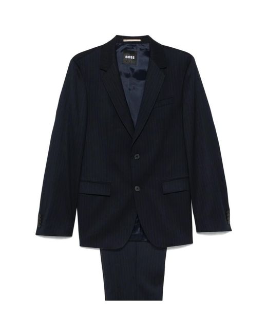 Single Breasted Suits HUGO de hombre de color Blue