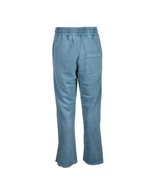 Pantaloni casual in cotone di Mauna Kea in Blue da Uomo