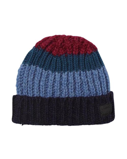 Paul Smith Blue Beanies for men