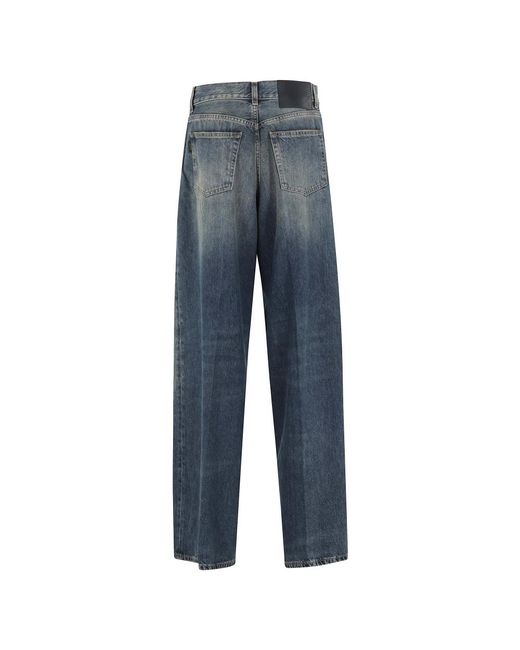 Haikure Blue Straight Fit Jeans