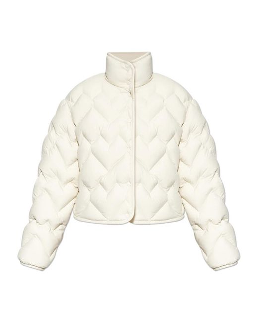 Moncler Senevee Down Jacket in het White