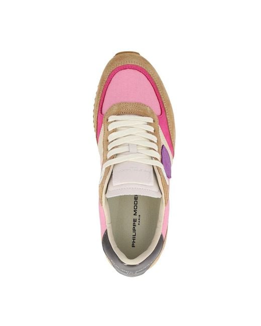 Philippe Model Pink Sneakers