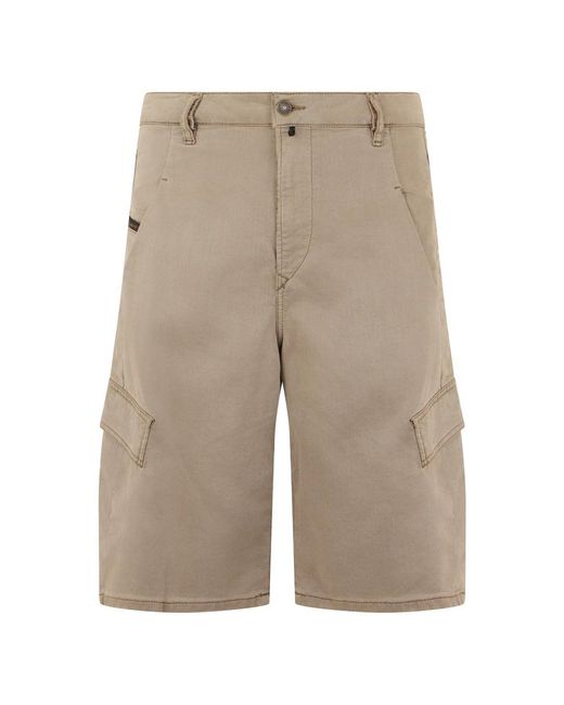 DIESEL Natural Casual Shorts for men