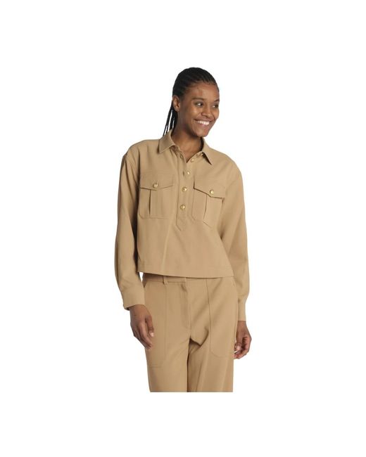 Shirts Veronica Beard en coloris Natural