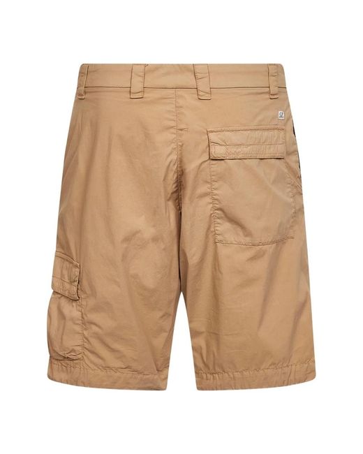 C P Company Natural Casual Shorts for men