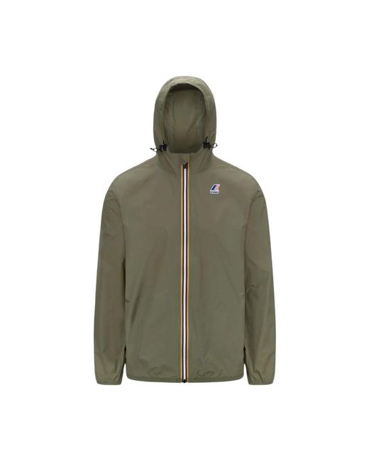 Light Jackets K-Way de hombre de color Green