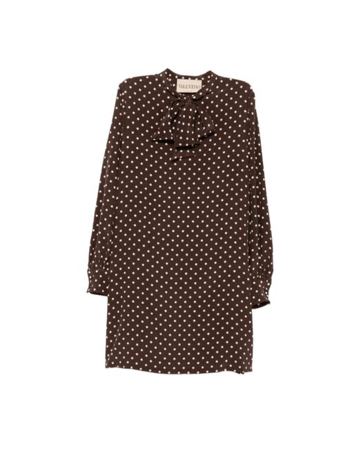 Valentino Brown Short Dresses