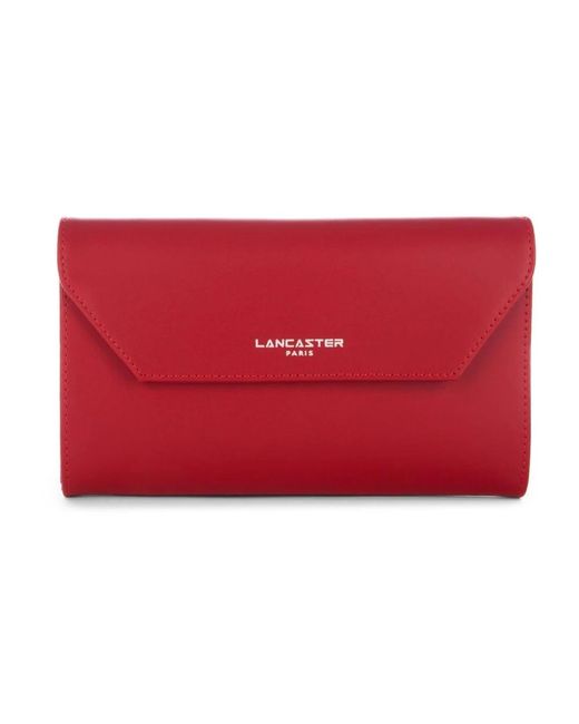 Lancaster Red Wallets & Cardholders