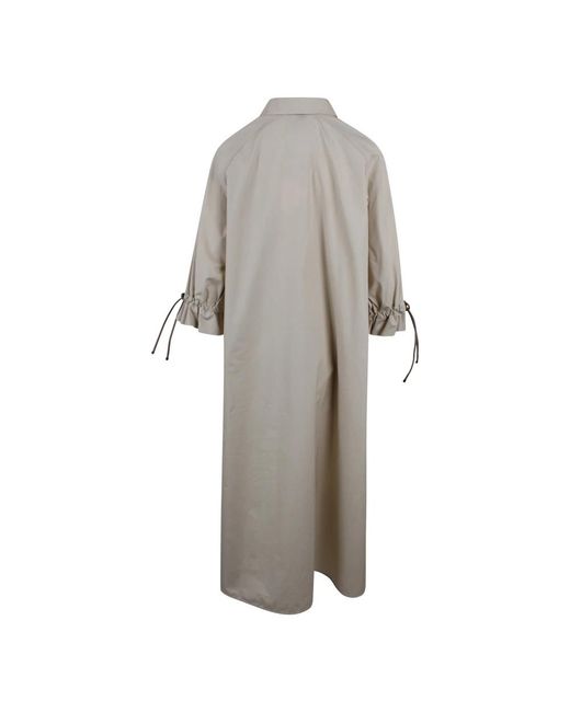 Max Mara Gray Shirt Dresses